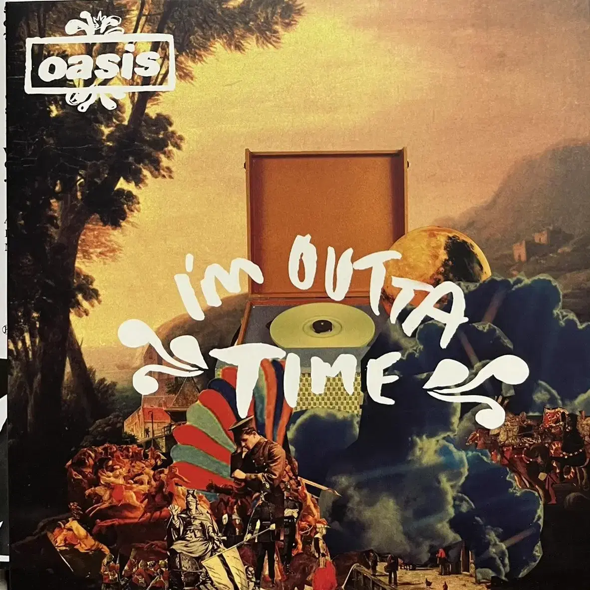 오아시스 Oasis - I'm Outta Time 7인치 싱글 lp