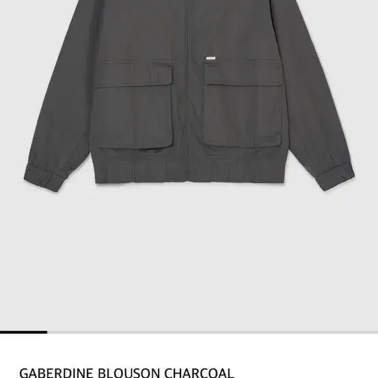 노이스 NOICE GABERDINE BLOUSON CHARCOAL 팝니다