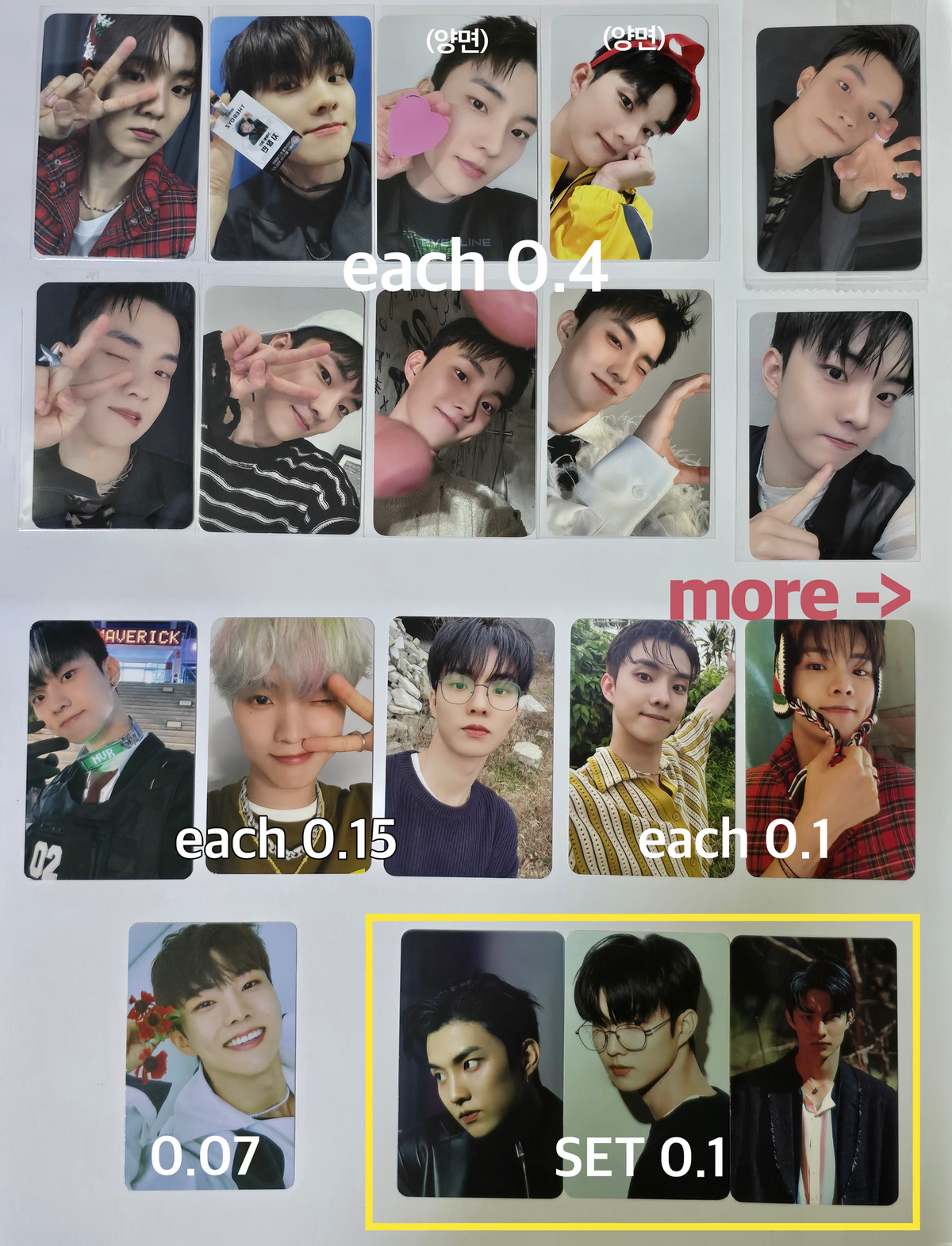 The Boyz q ji changmin unreleased photocard Nectar Watchit Whisper Lore photocard PhotoEvent