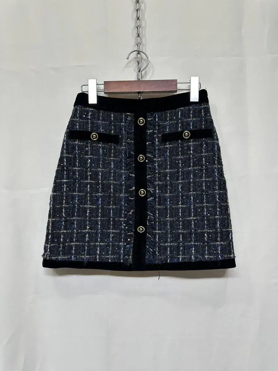 No Brand Tweed Skirt 26