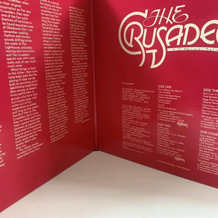 The Best Of The Crusaders 2LP