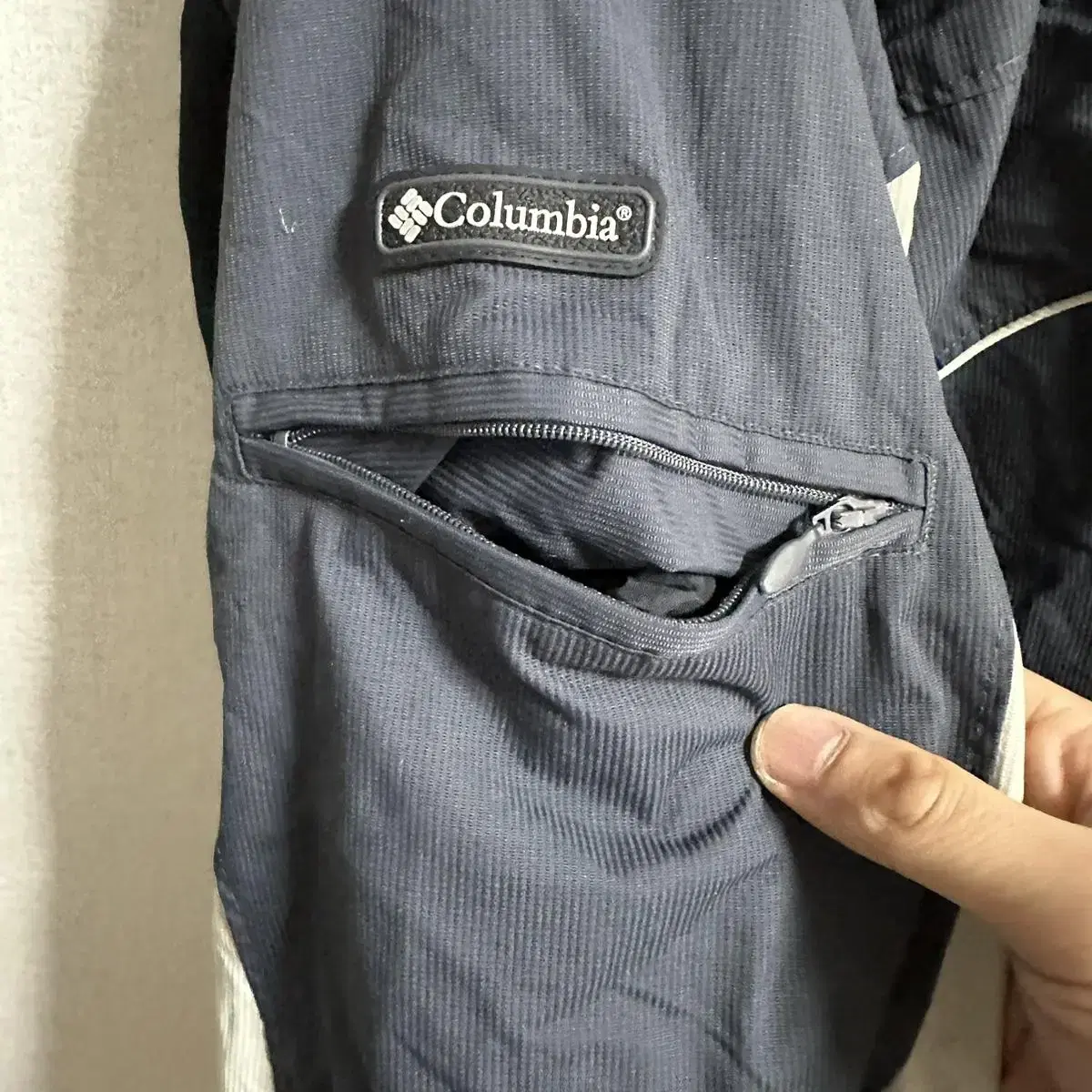 [우먼스 M] 컬럼비아 Columbia 고프코어 바람막이 점퍼