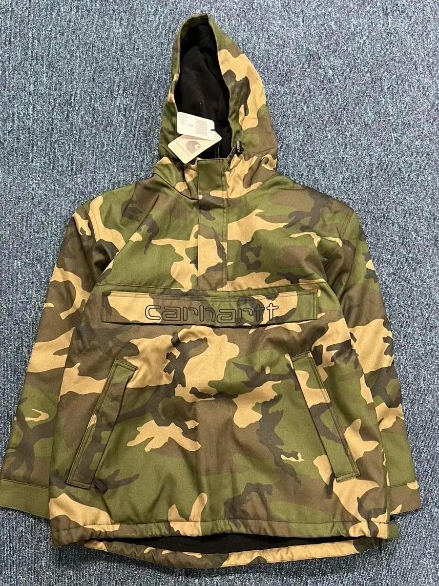 Calhart WIP Camo Plage Anorak Padding