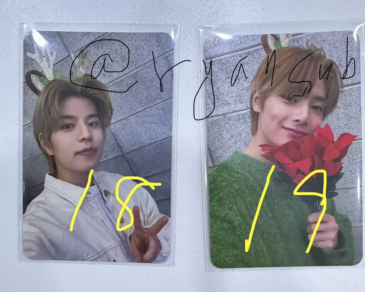 Straykids SBS Gayo Daejeon Christmas broadcast photocard Photo Card