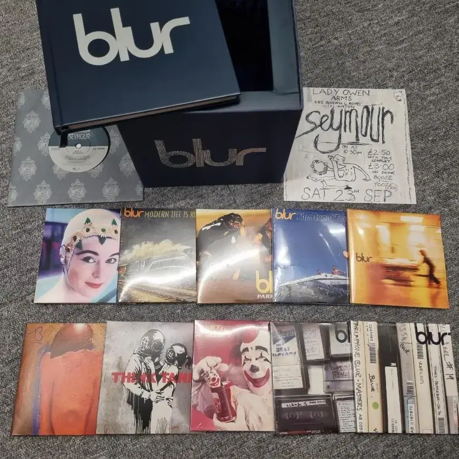 블러 21 2012년 한정판 박스셋 Blur BOXSET