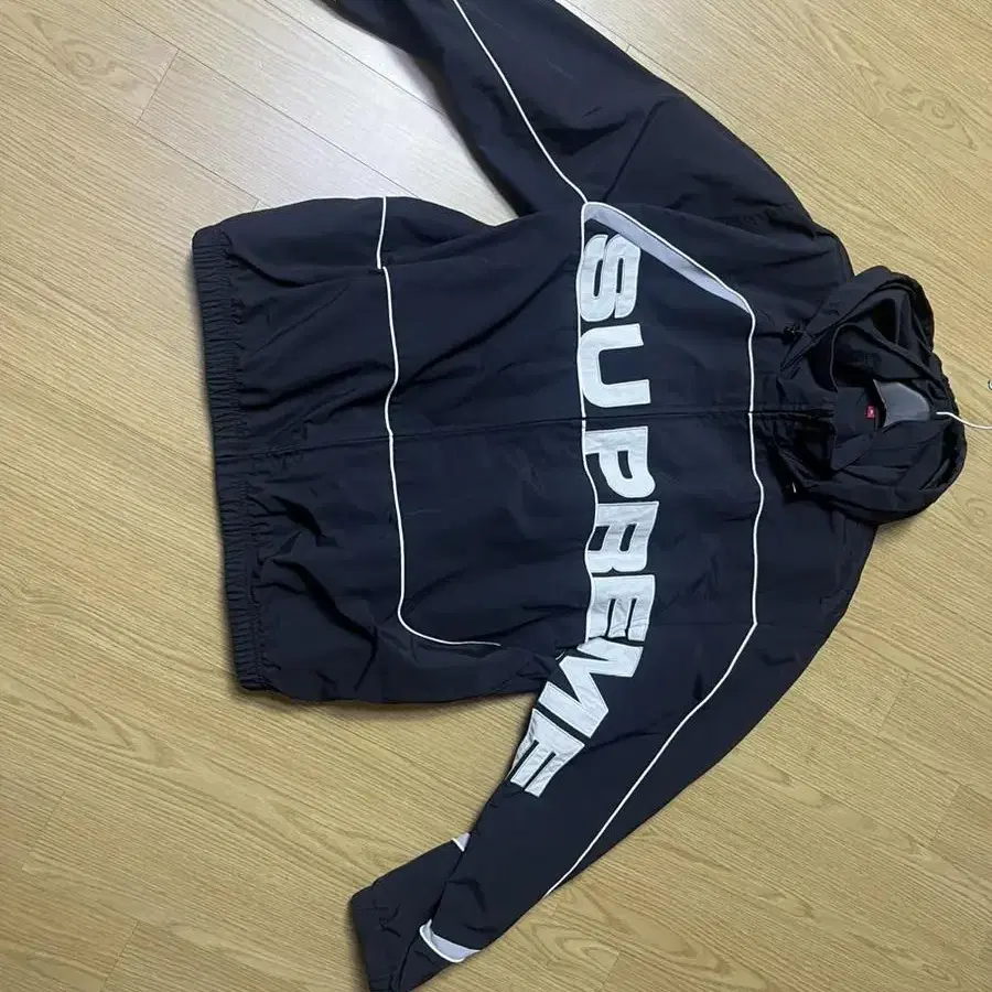 슈프림 Supreme s paneled track jacket xl