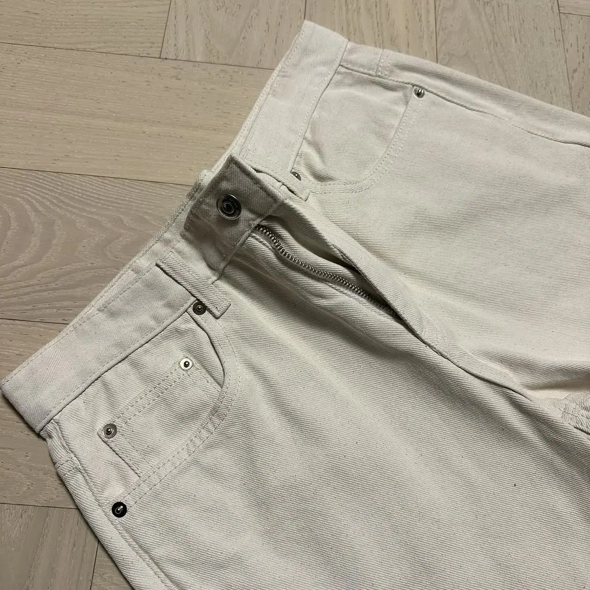 브랜디드 1880 PURE CREAM JEANS 30