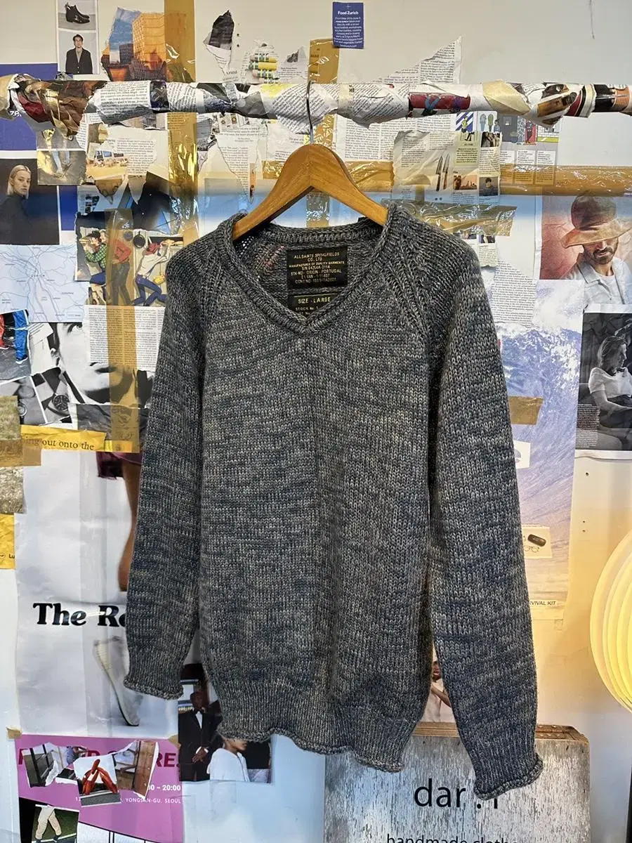 All Saints V-Neck Knit