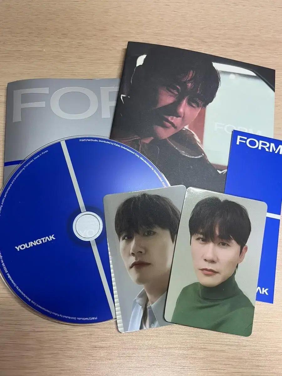 Youngtakform Album Photocard