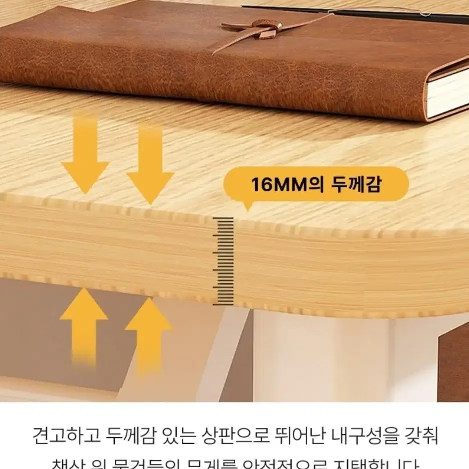 1인용접이식책상 다용도테이블 원룸책상 모서리라운드