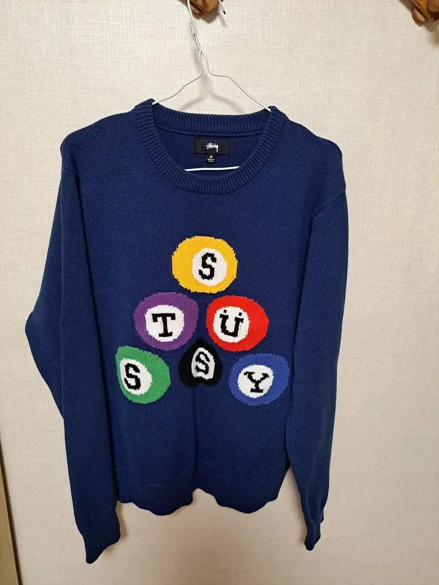 Stussy Billiard Ball Knit M