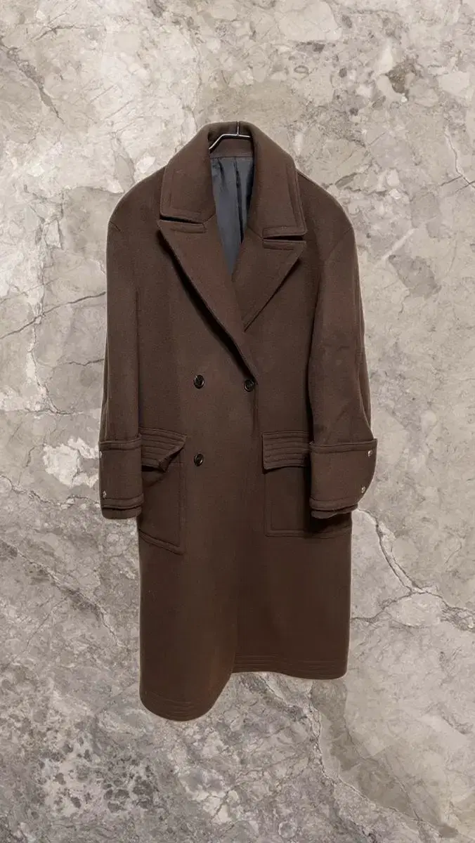 Maison Martin Margiela Brown Oversized Long Coat