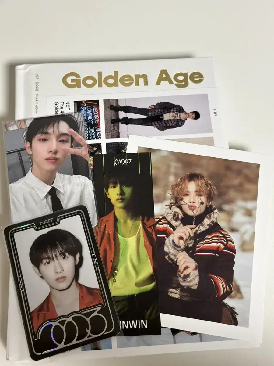 NCT Golden E.JI Archiving album winwin photocard Includes Full