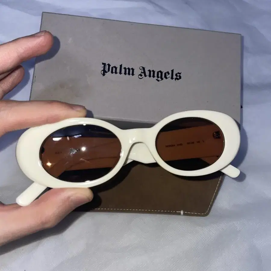 PALM ANGELS SUNGLASSES brown lens