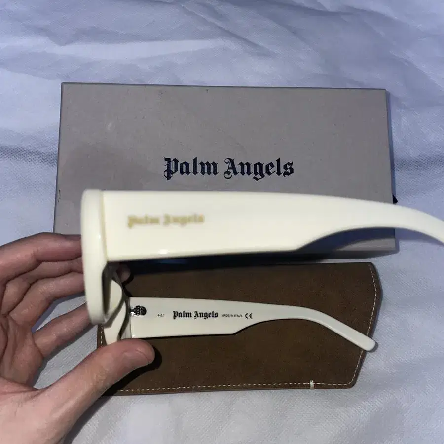 PALM ANGELS SUNGLASSES brown lens