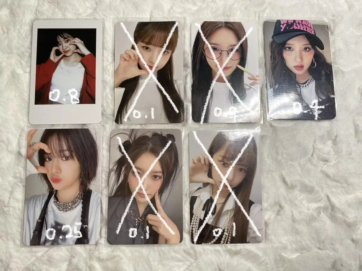 ive photocard photocard ahn yujin gaeul lay leeseo formacise