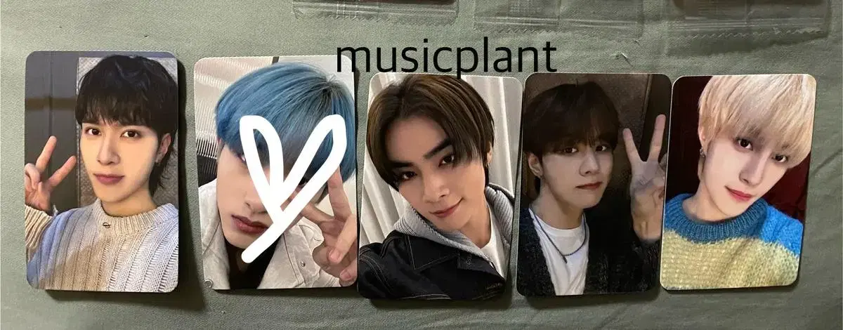 Musicplant Fansa album + unreleased photocard.yangyang kun xiaojun hendery