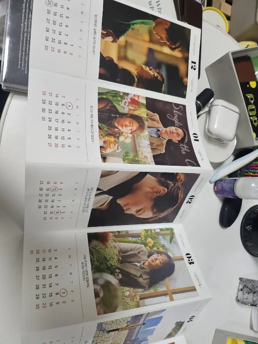 Single in Seoul Calendar Pencil