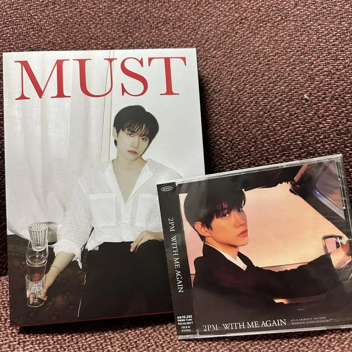 lee junho must limited album,witmeagain limited album