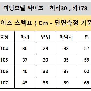 28-34 옐로워싱 오버와이드 청바지 국내제작