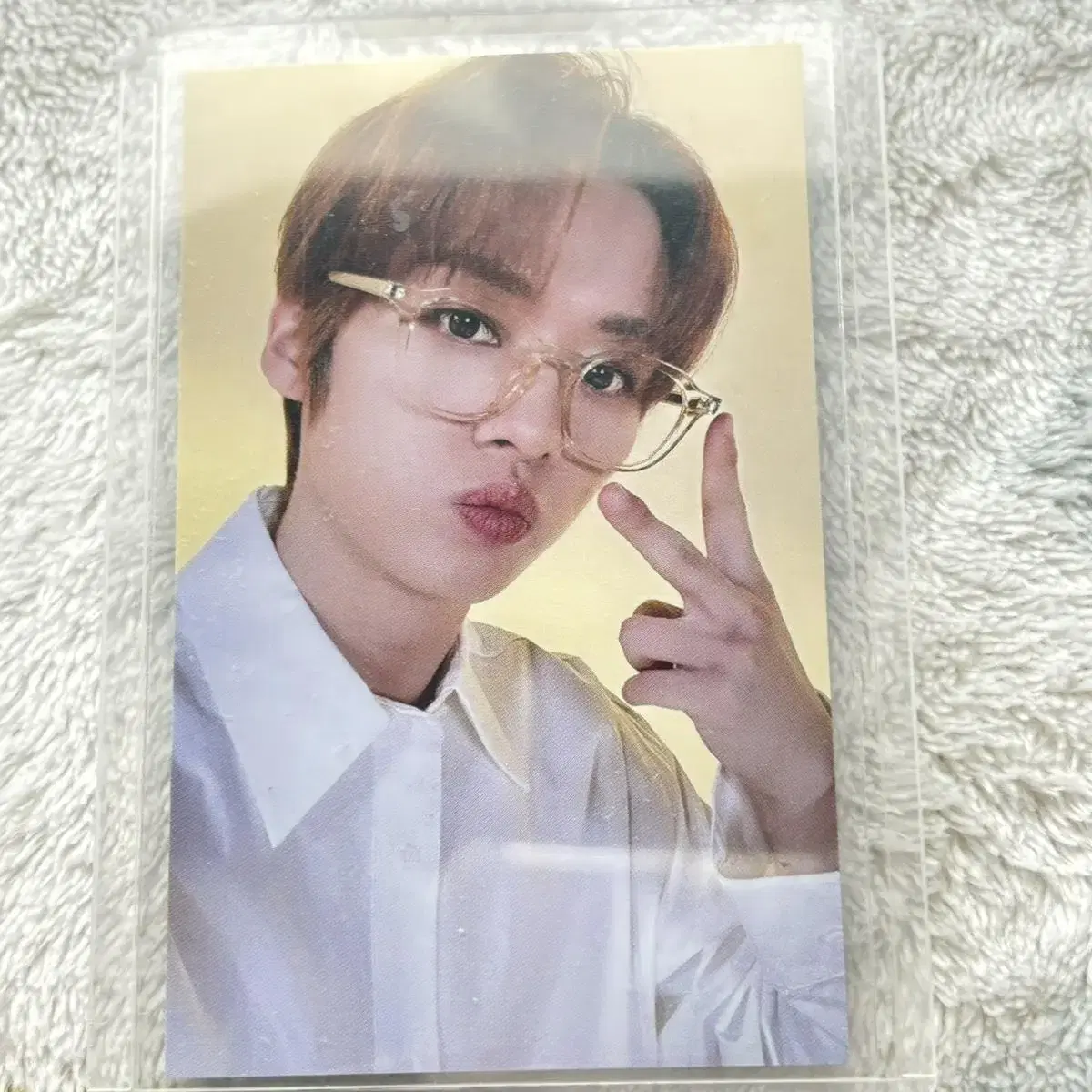 skz lee know rock hmv unreleased photocard