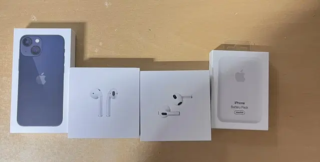 아이폰XS, iPhone mini 박스, 에어팟박스 빈상자팜