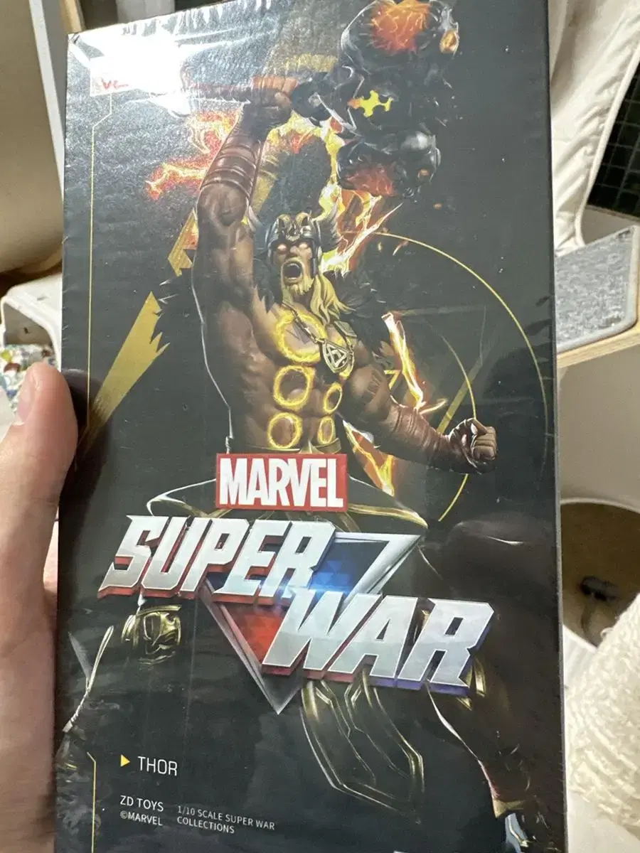 Marvel Games Super War Thor Figure Unsealed