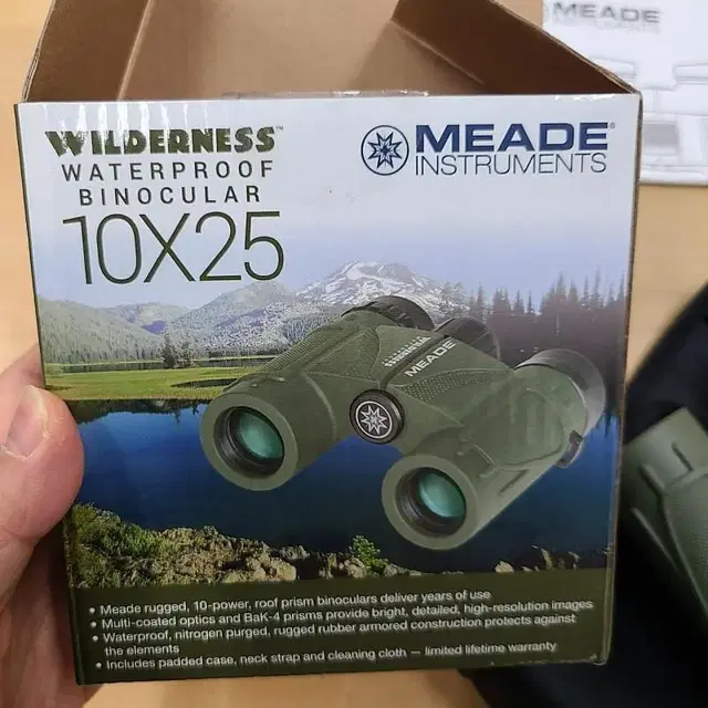 미드 WILDERNESS BINOCULARS 10X25 10배율 쌍안경