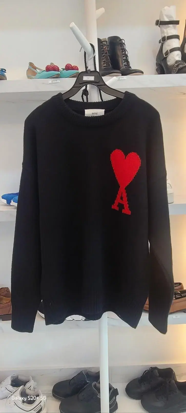 Genuine Big Heart Logo Knit Sweater