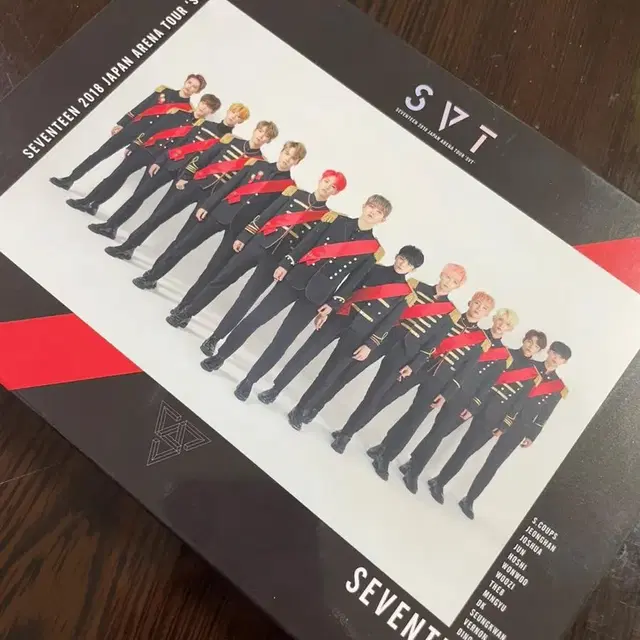 세븐틴 일본 아레나 디비디 svt arena dvd