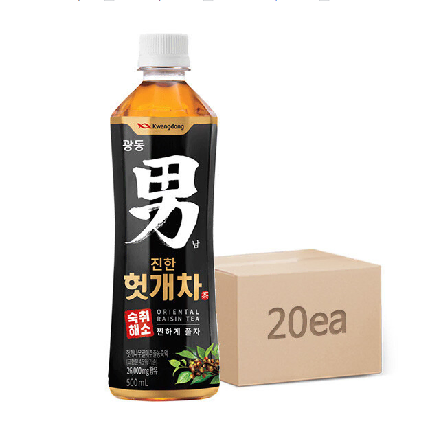 무료배송-광동 헛개차 500ml 20개 헛개수