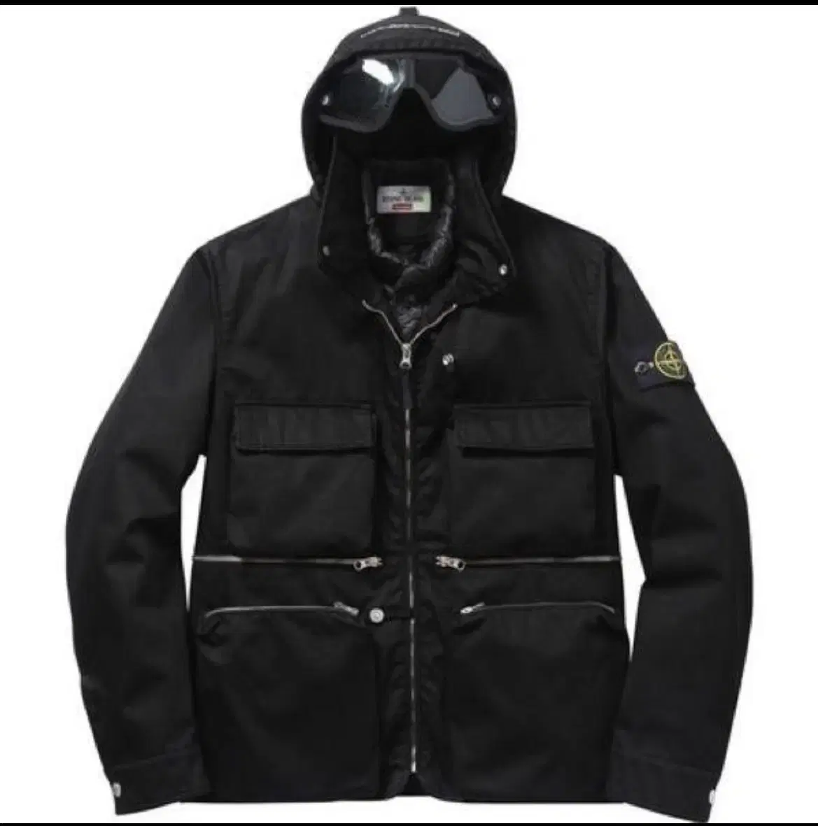 Stone Island x Supreme Rasogomato Jacket Black Stone Island