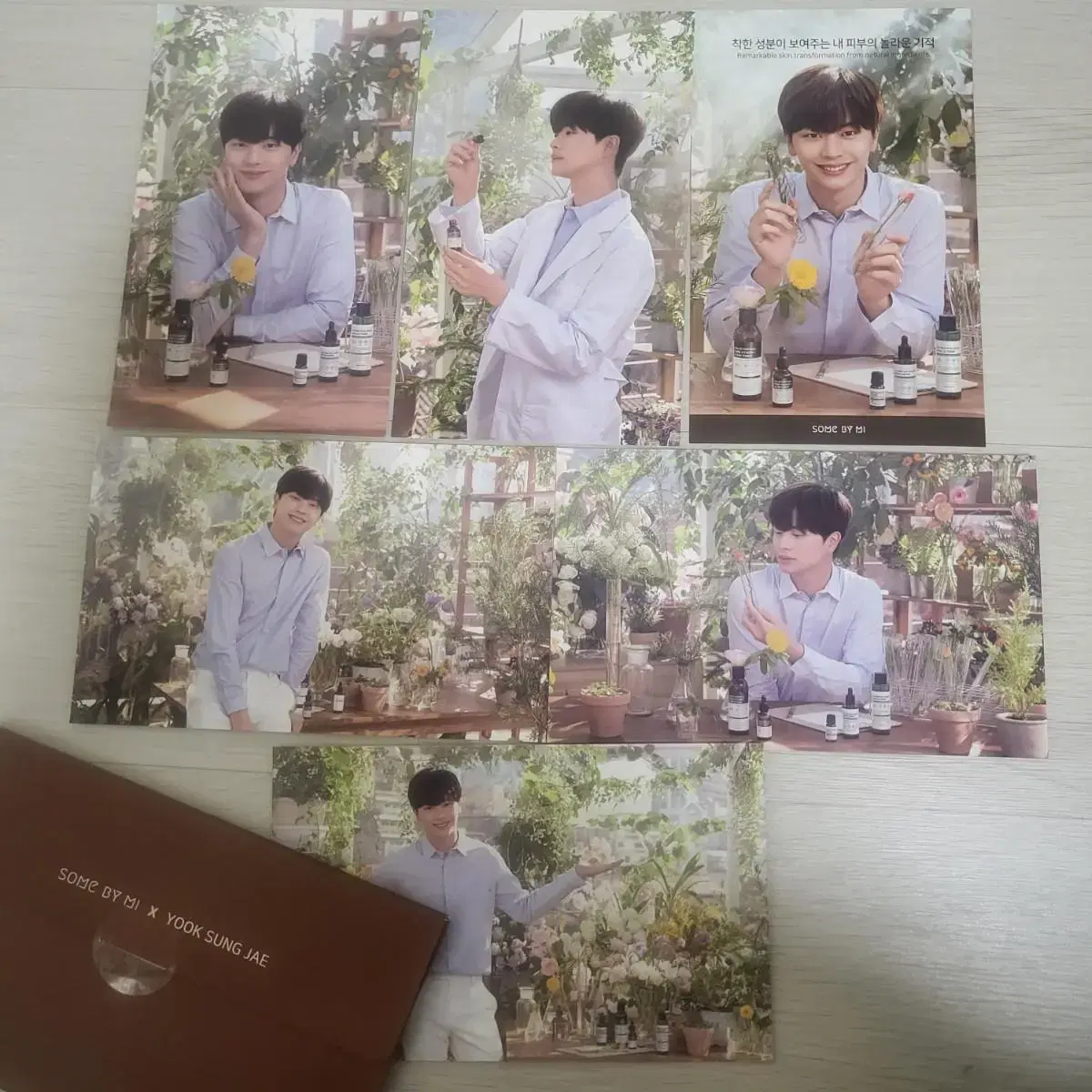 Yook Sungjae Thumbnail Postcard Set