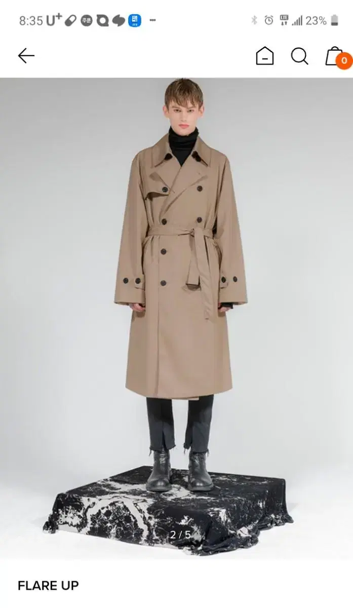 Play Up Trench Coat 100~105 L~XL