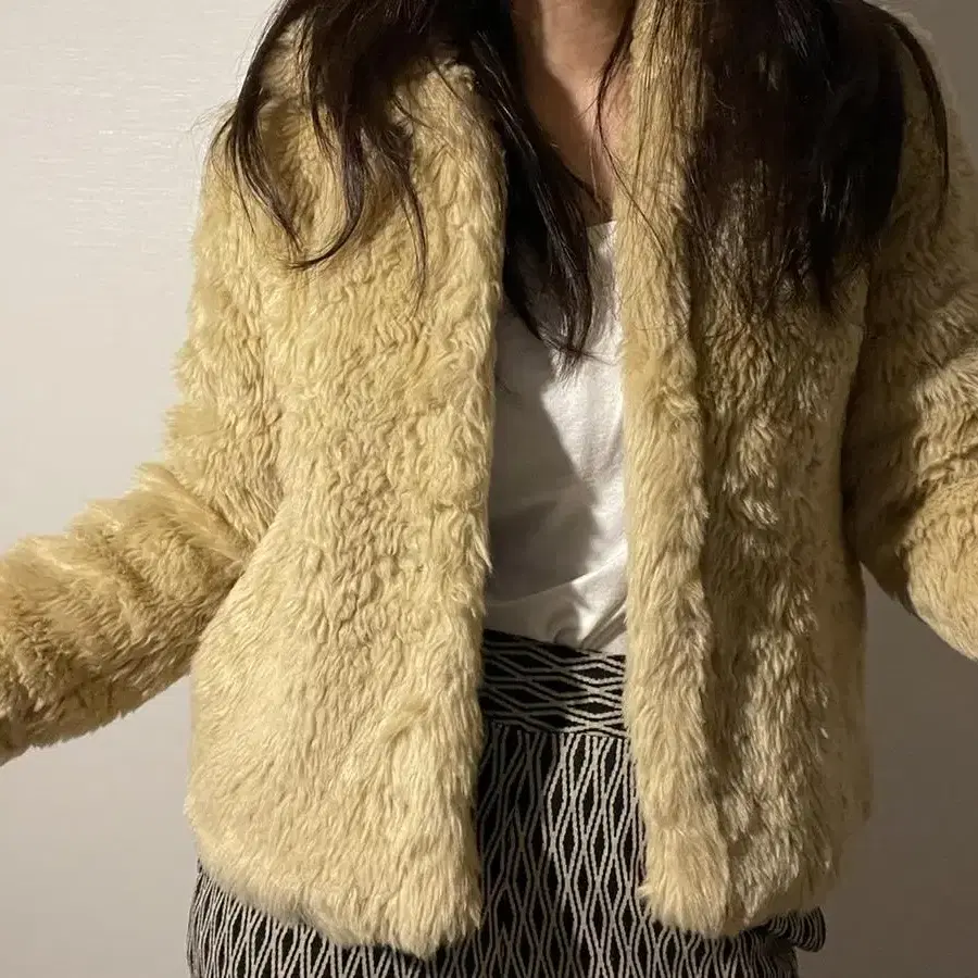 vintage fur jacket