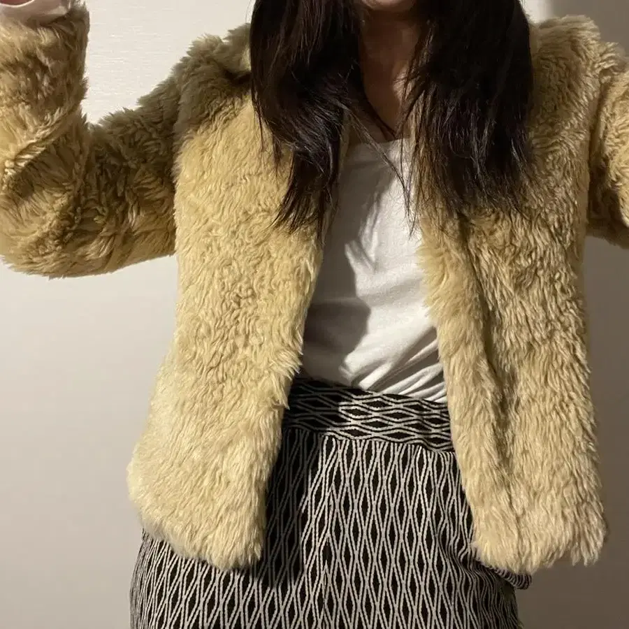 vintage fur jacket