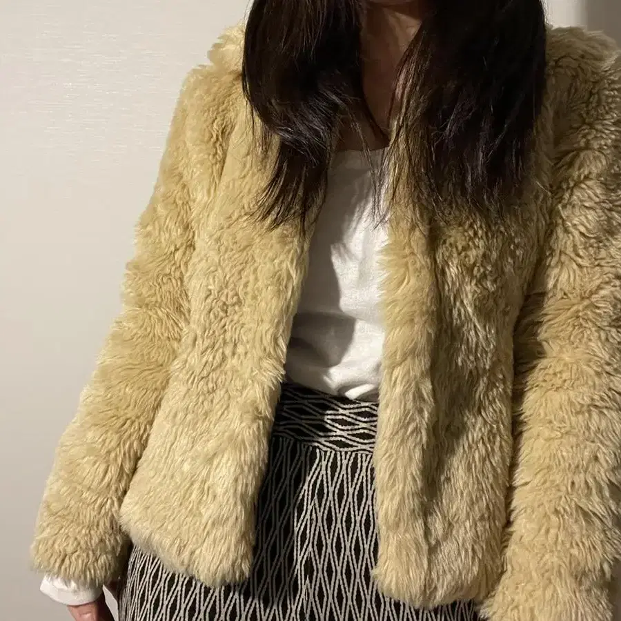 vintage fur jacket