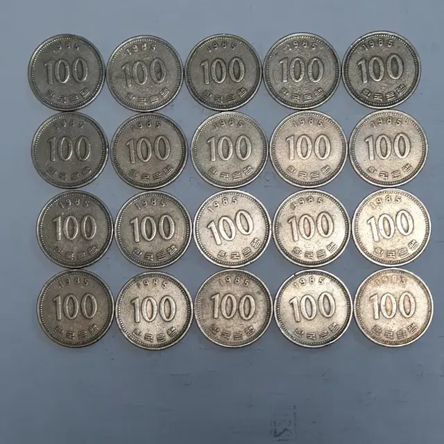 1985년 100원동전