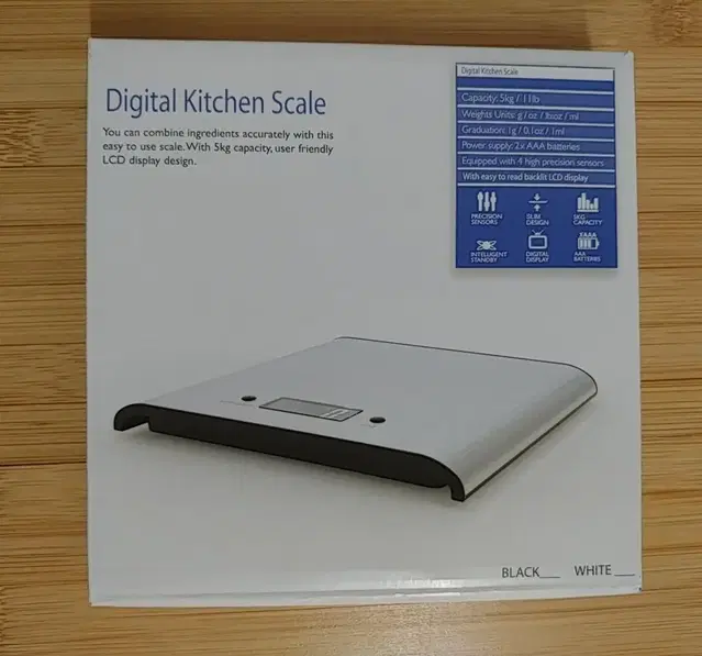 디지털 주방 저울 (Digital Kitchen Scale)