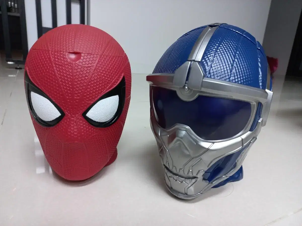 Taskmaster Spider-Man Decorative Popcorn Bin Storage Box Figurine