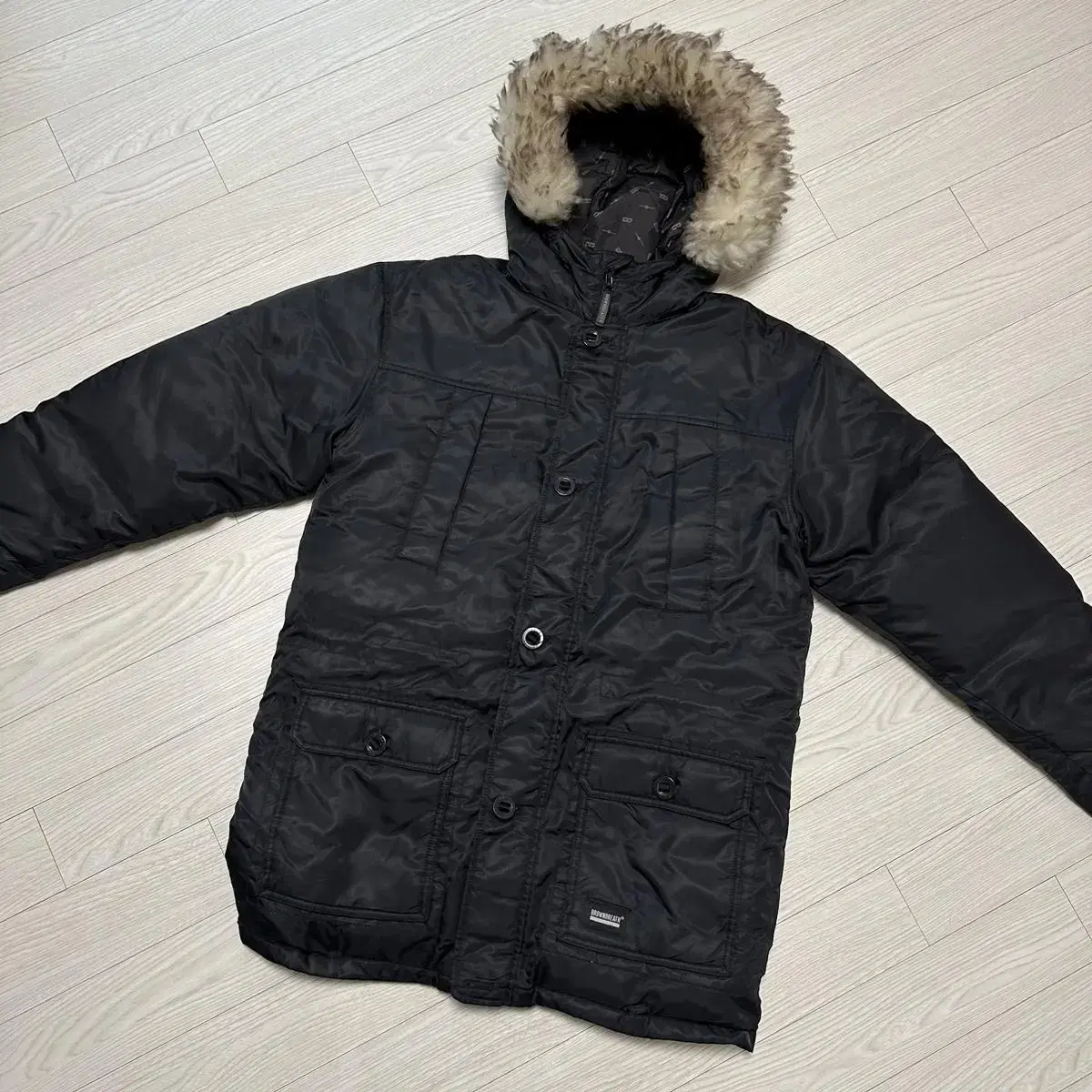 [size 105] Braunbreath Field Parka Black