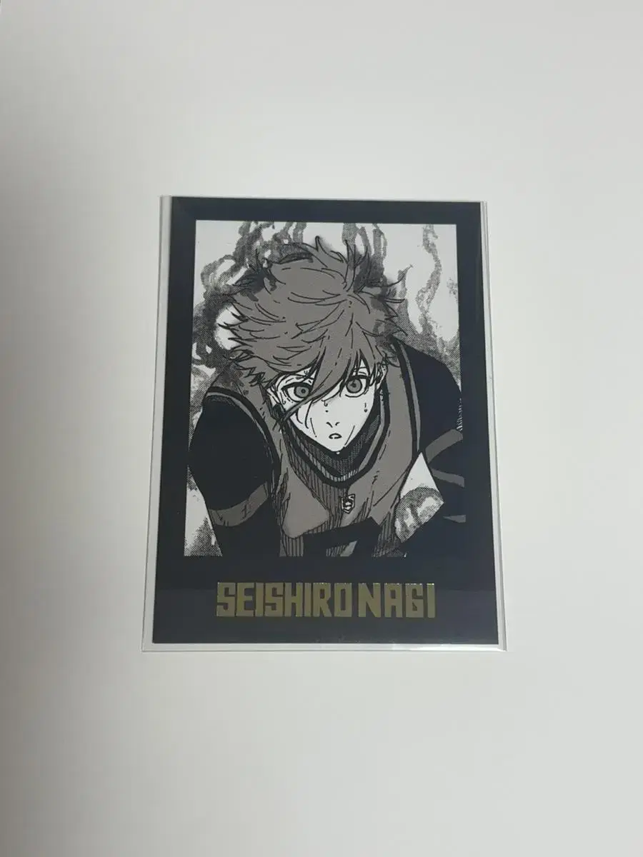 BLUELOCK Nagi Seiiro Black and White Kard Pasha Rare