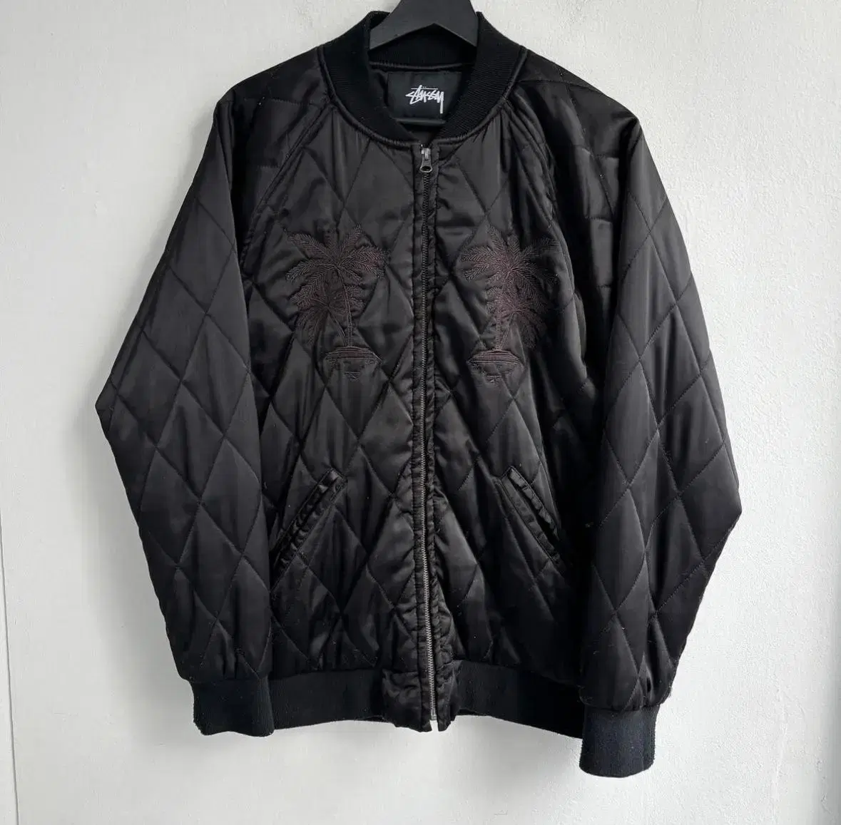 Stussy Quilted Palm Tree Jacket