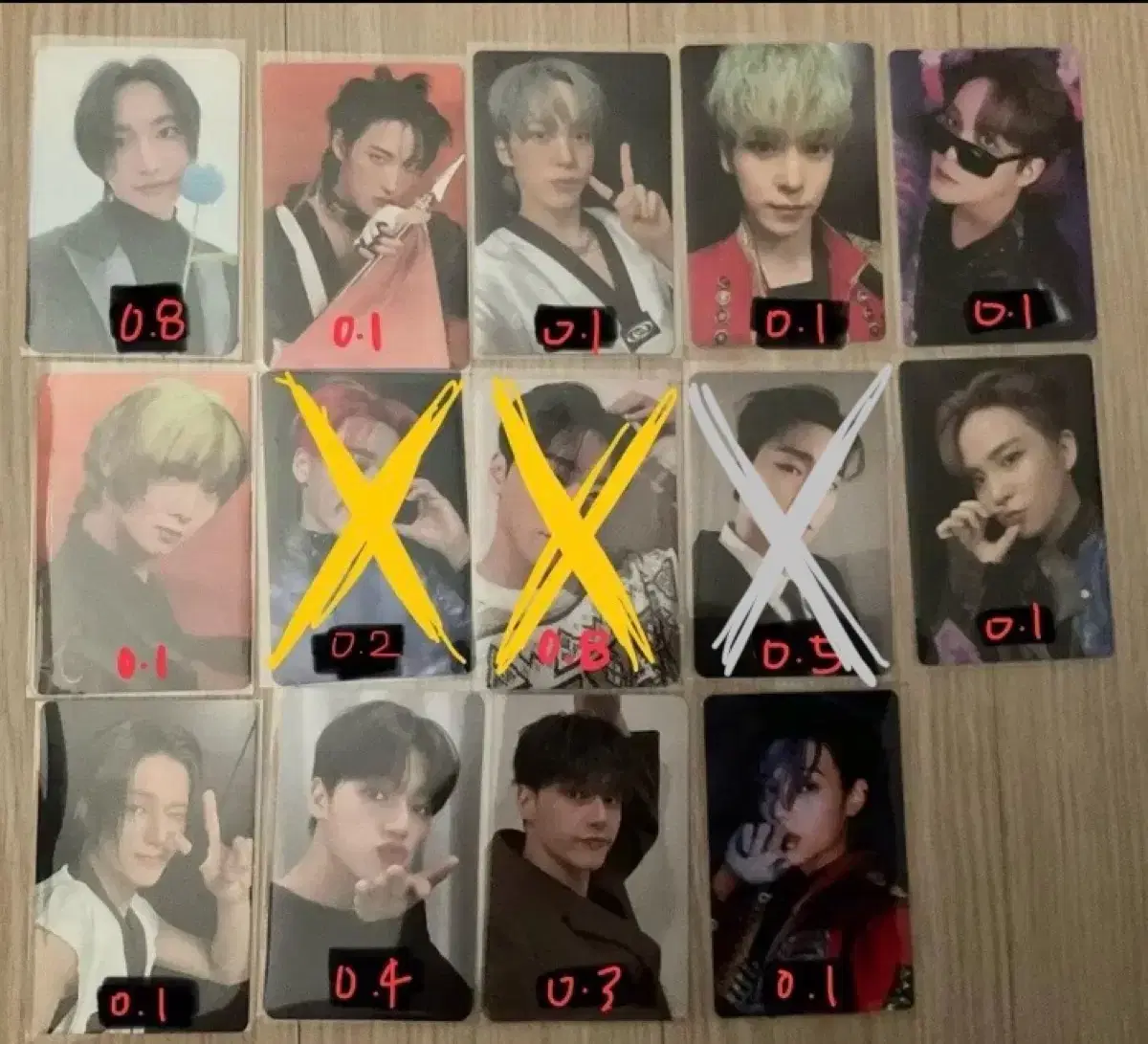 ateez crazyform photocard