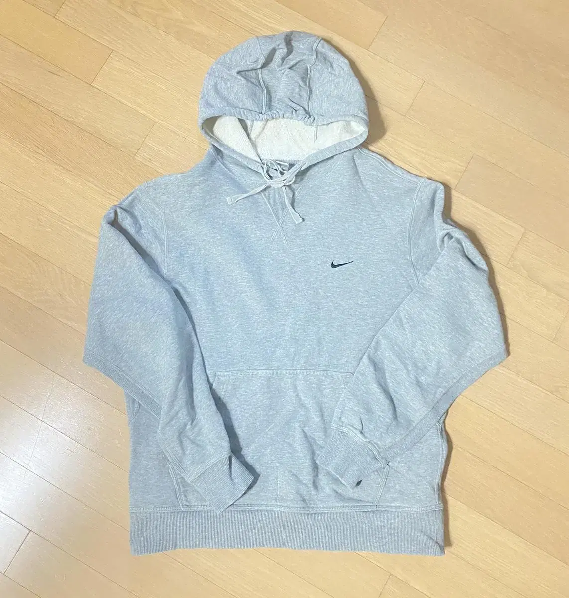 Nike Hoodie Hooded Swoosh Grey 100 L