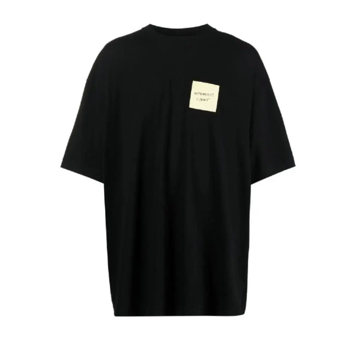 Vetements Graphic Printed Post-It T-Shirt