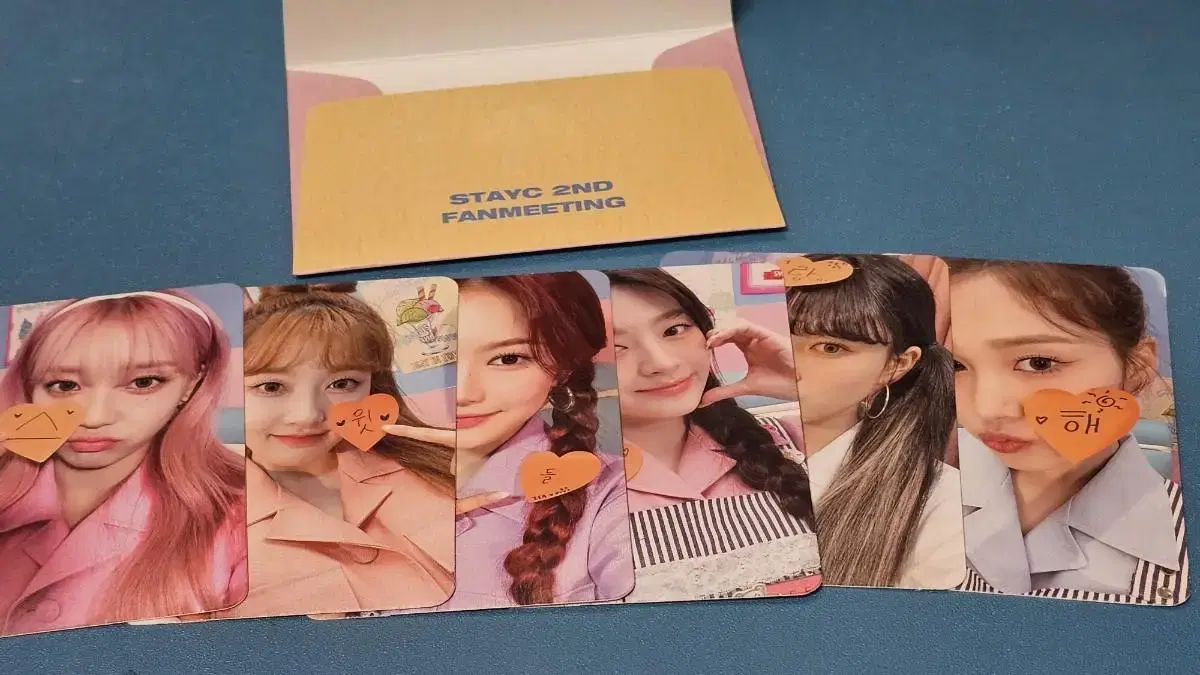 Stayc fanmeeting photocard