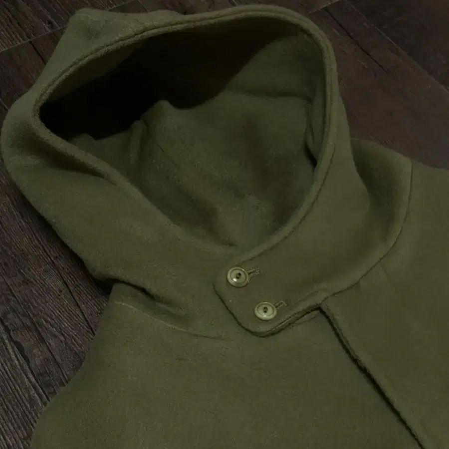 HOMLY 홈리 울 후디드 코트 wool hooded coat camel