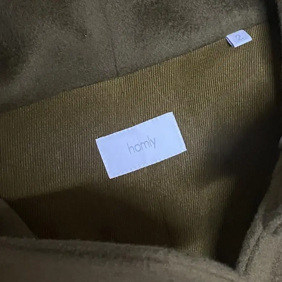 HOMLY 홈리 울 후디드 코트 wool hooded coat camel