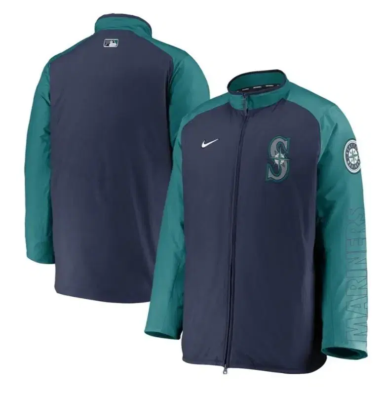 Nike Authentic Seattle Mariners Dugout Goose Down Padded Jumper 2XL (115)